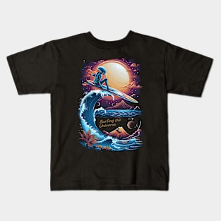 Alien surfing 88063 Kids T-Shirt